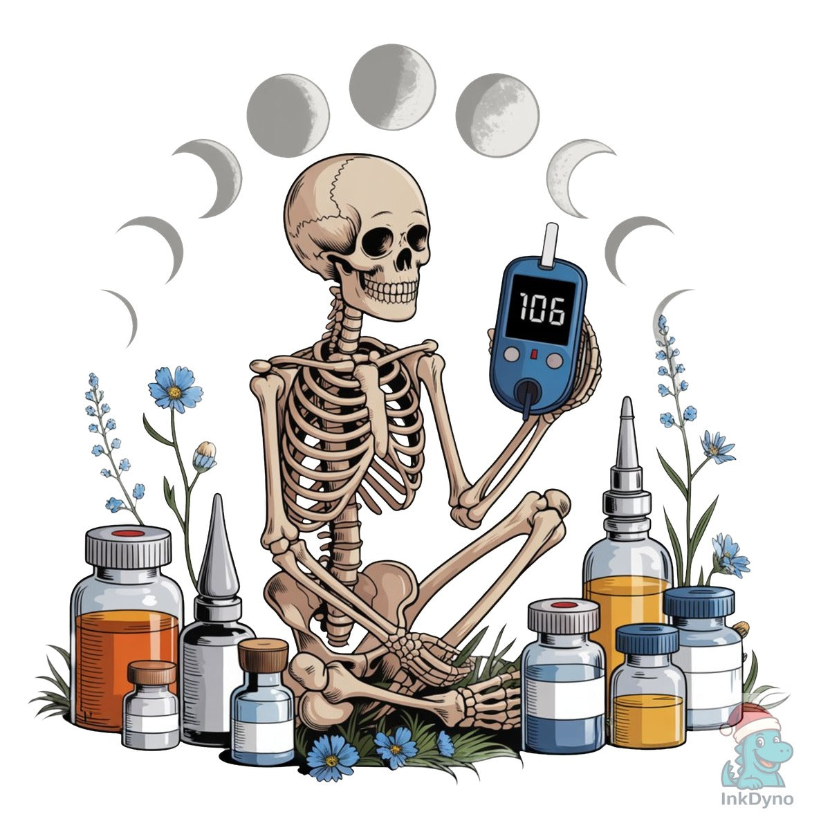 Skeleton Diabetes Awareness