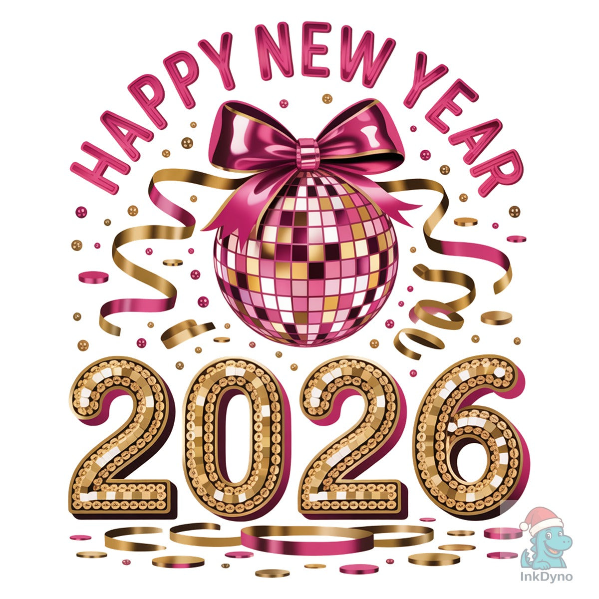 2026 New Year Disco Ball Sweatshirt