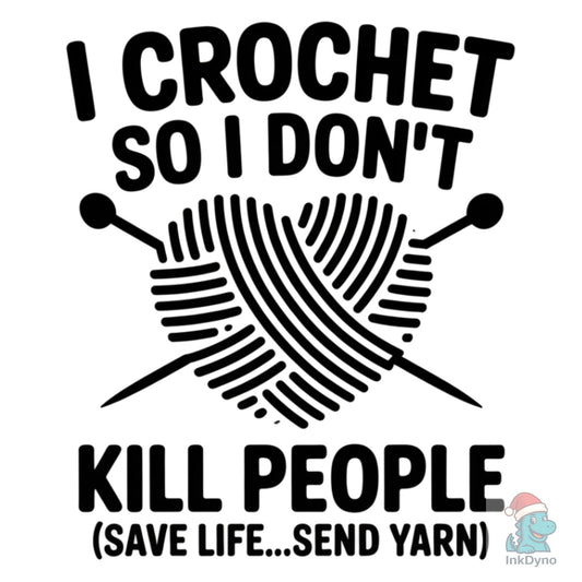 Funny Crochet - DTF Transfer