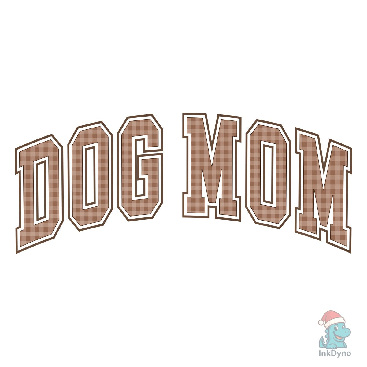 Checkered Dog Mom Dog Mama Dog Lover