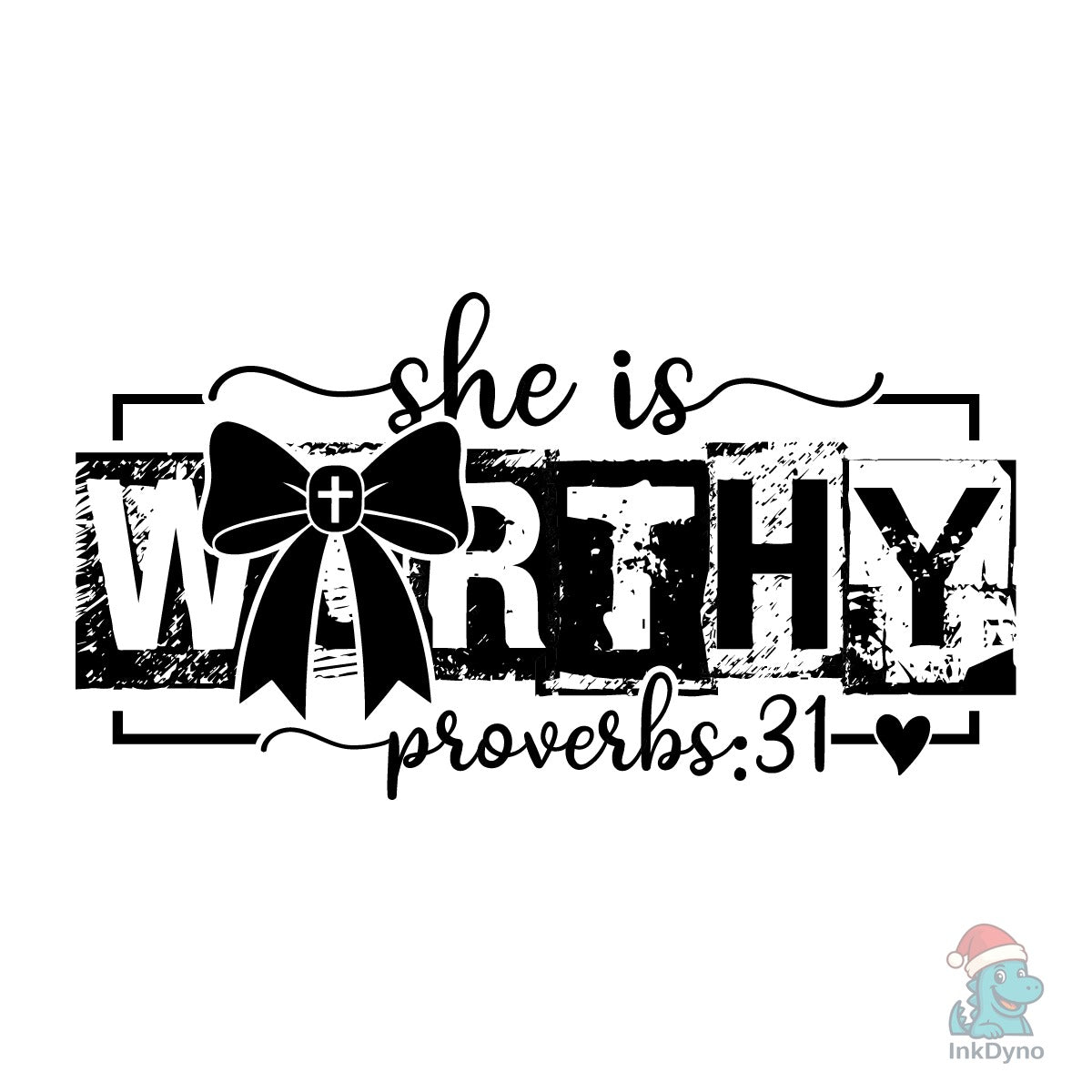 She is Worthy Christian Tee