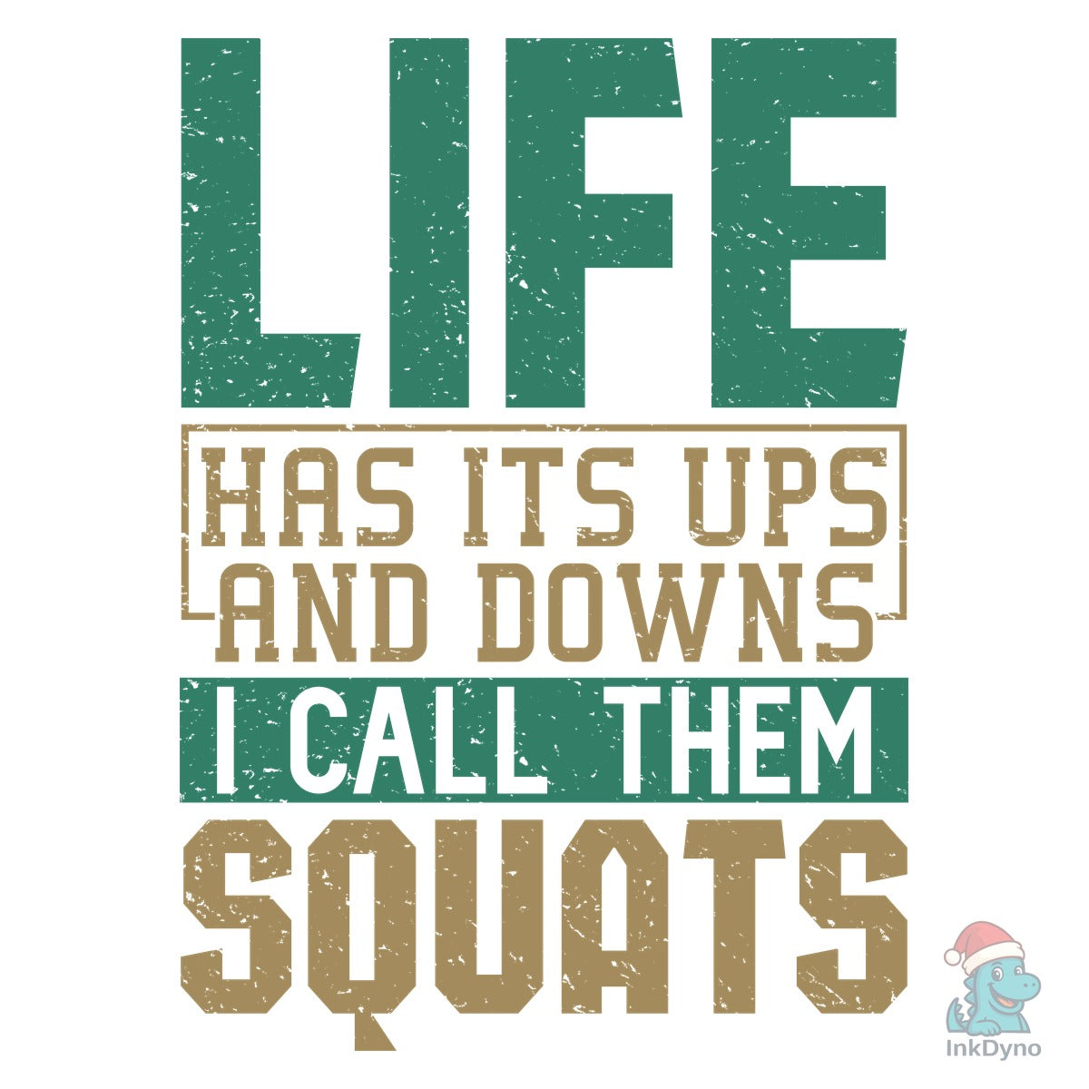 Funny Fitness Gym Sublimation Design