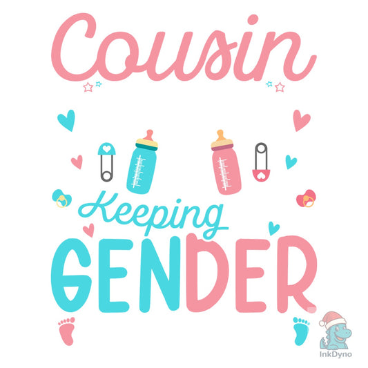 Keeping Gender Funny Gender Reveal - DTF Transfer