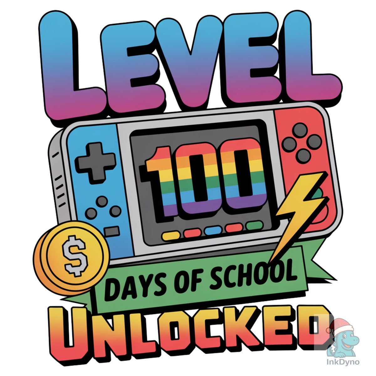 Level 100 Days of School Gamer