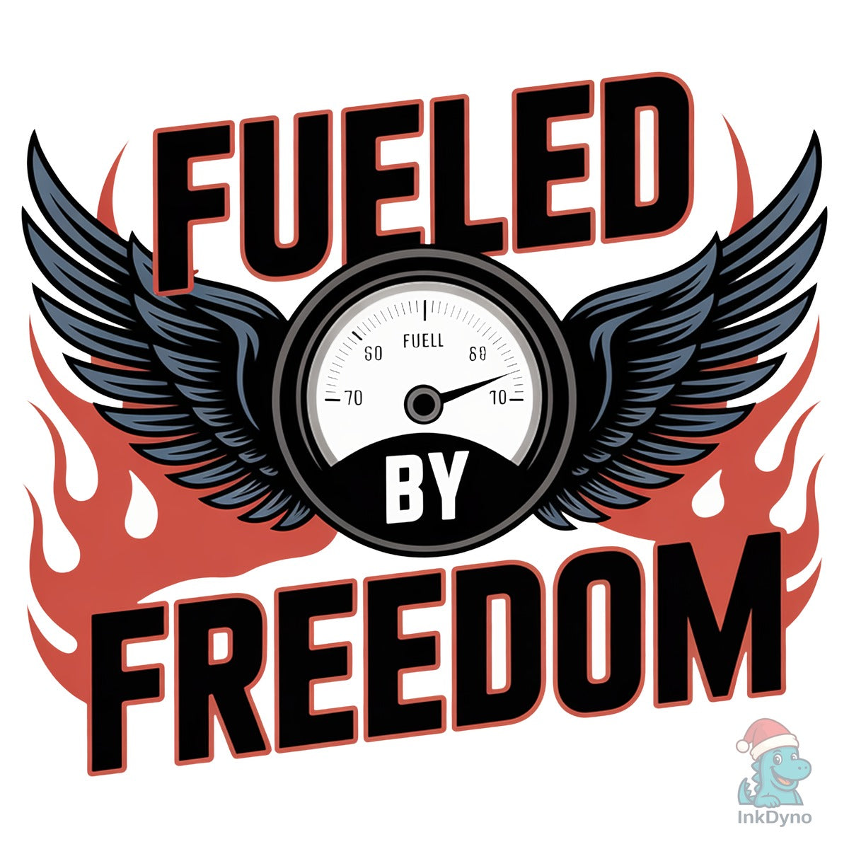 Fueled by Freedom Vintage Biker