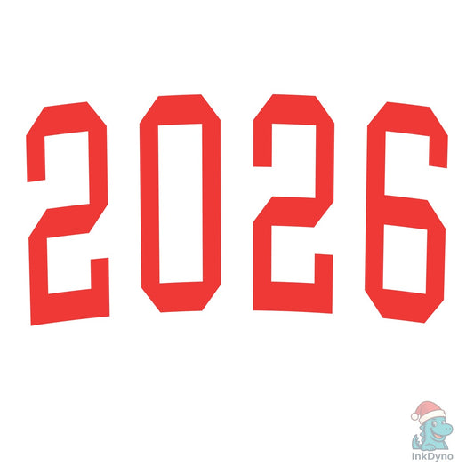 Happy New Year 2026 2026 Holid - DTF Transfer