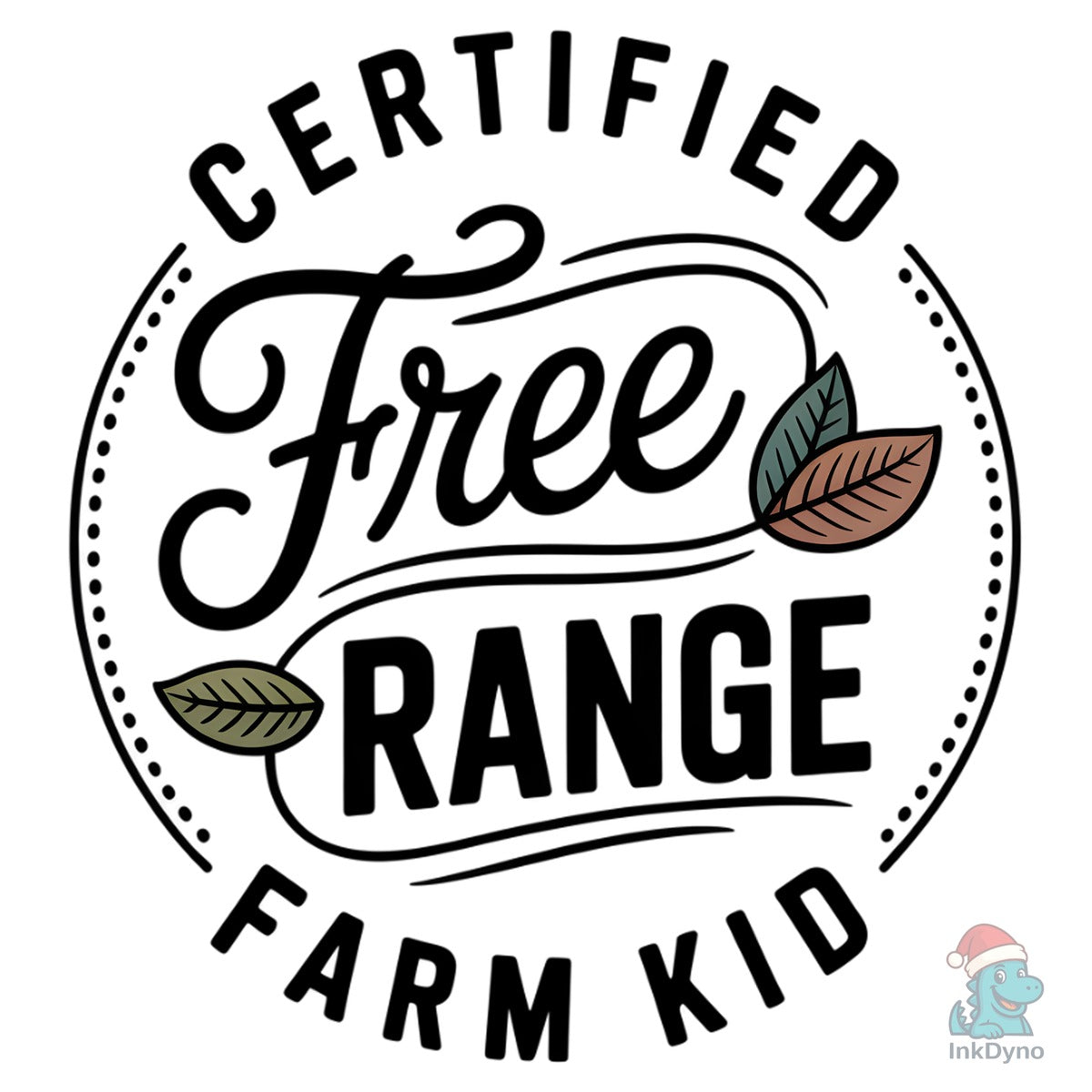 Color Free Range Farm Kid