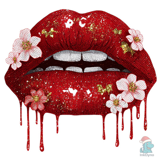 Halloween Lips Sublimation - DTF Transfer