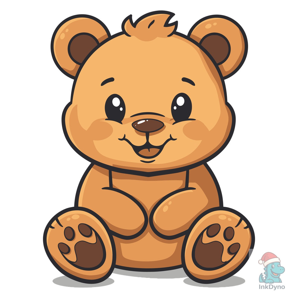 Cute Teddy Bear Vector