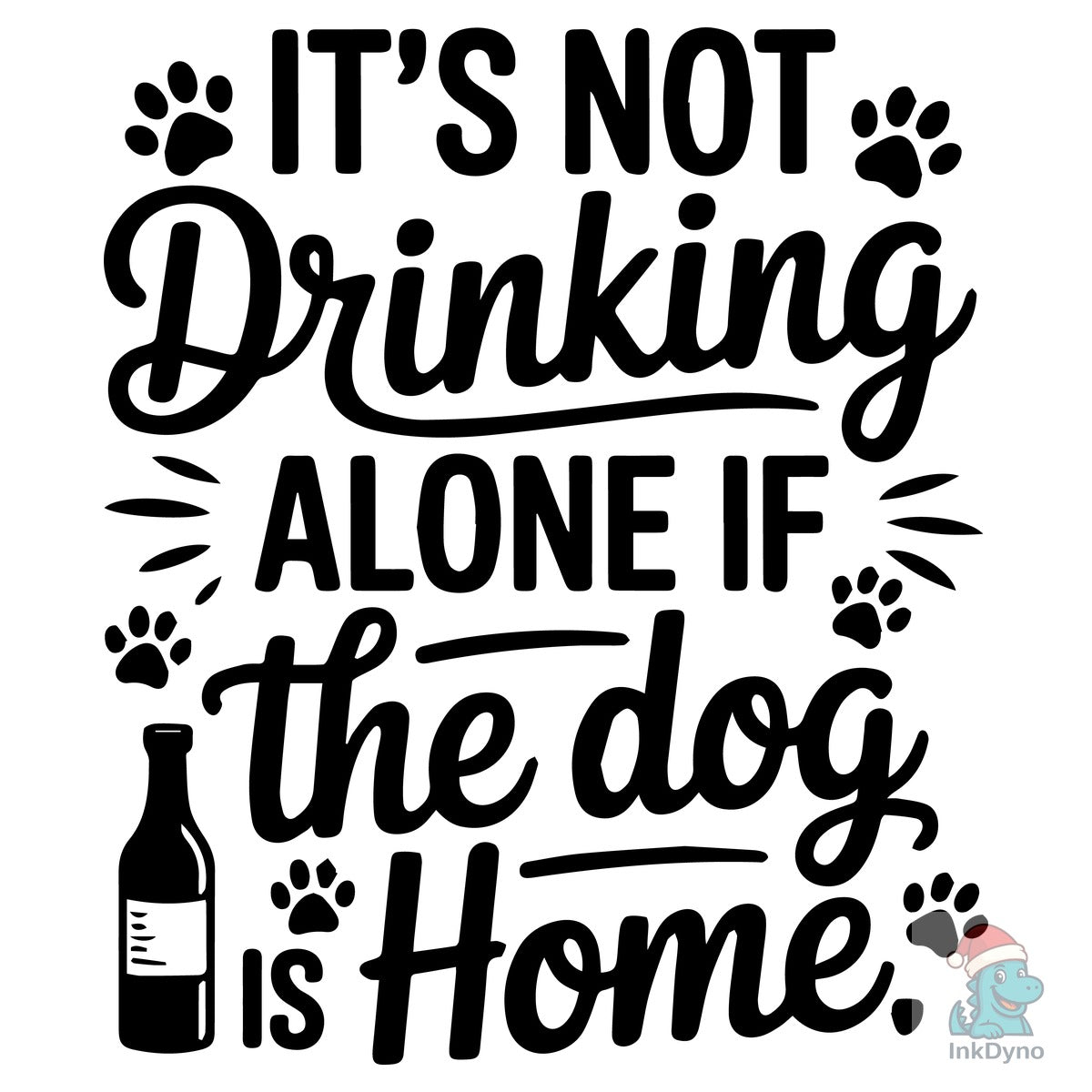 Funny Drinking Dog Lover Shirt