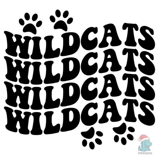 Wildcats Retro Design - DTF Transfer