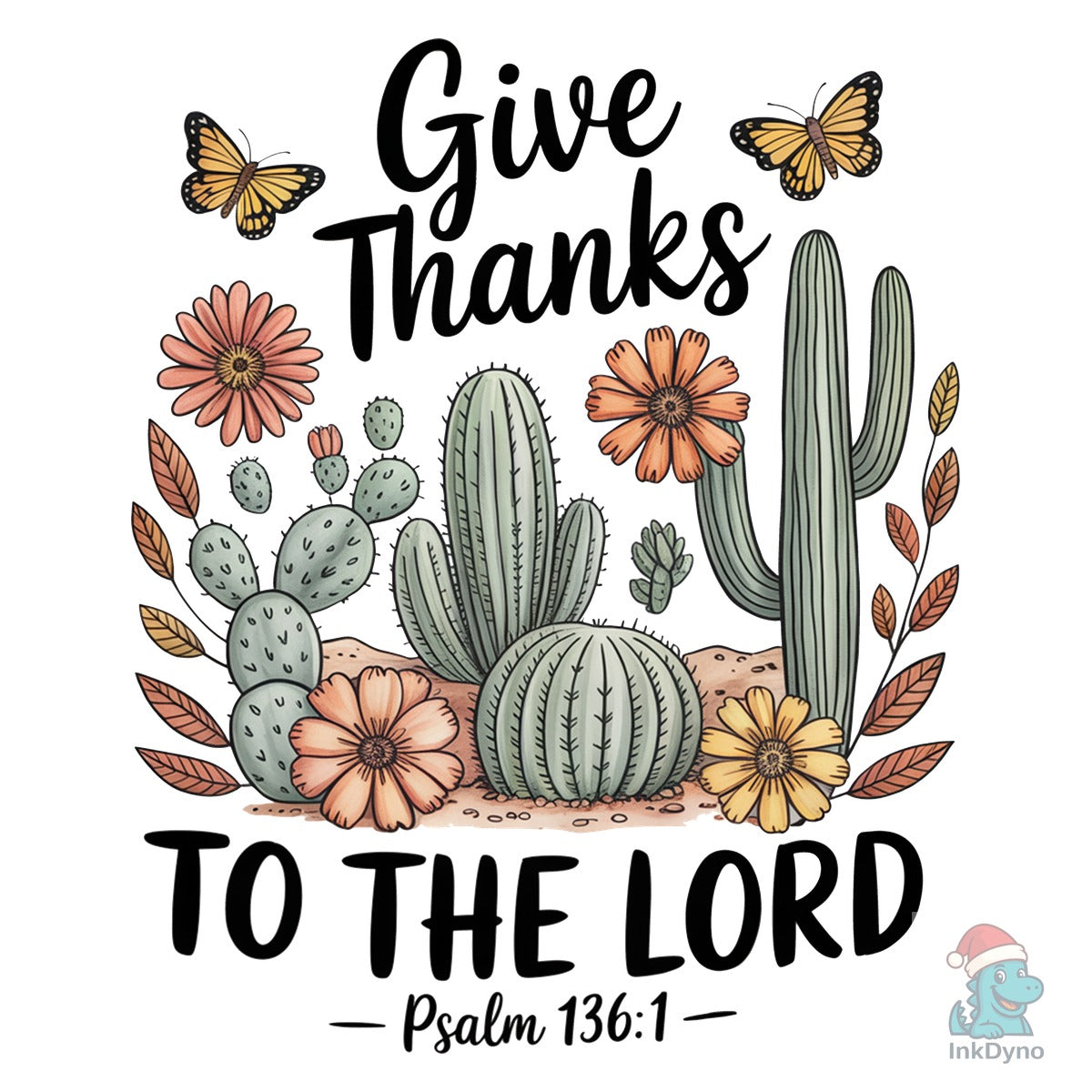 Give Thanks to the Lord Retro