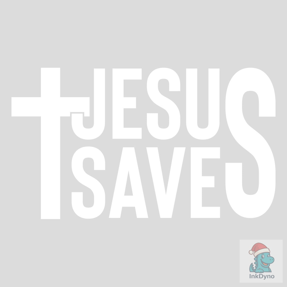 Jesus Saves Christian T-shirt Design
