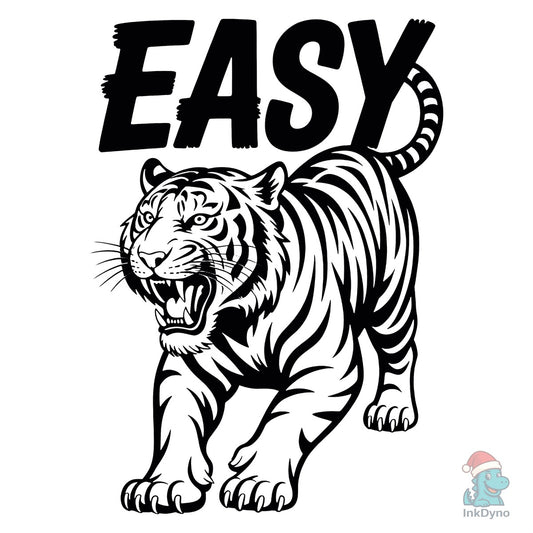 Vintage Easy Tiger Graphic - DTF Transfer