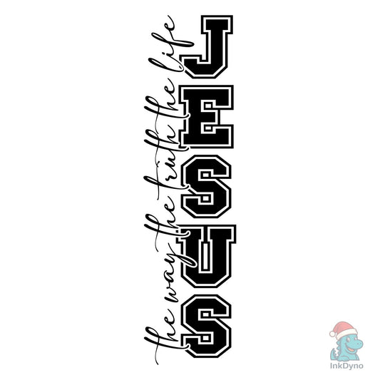 Jesus Life Faith Christian - DTF Transfer