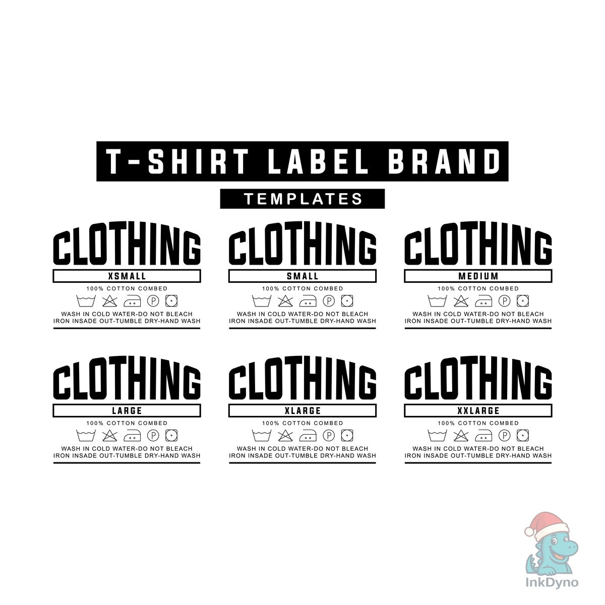 Clothing Brand Label Apparel Template