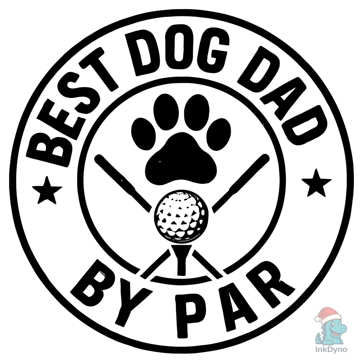 Best Dog Dad by Par