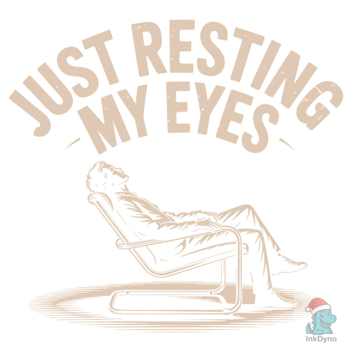 Funny Dad Shirt Just Resting My Eyes