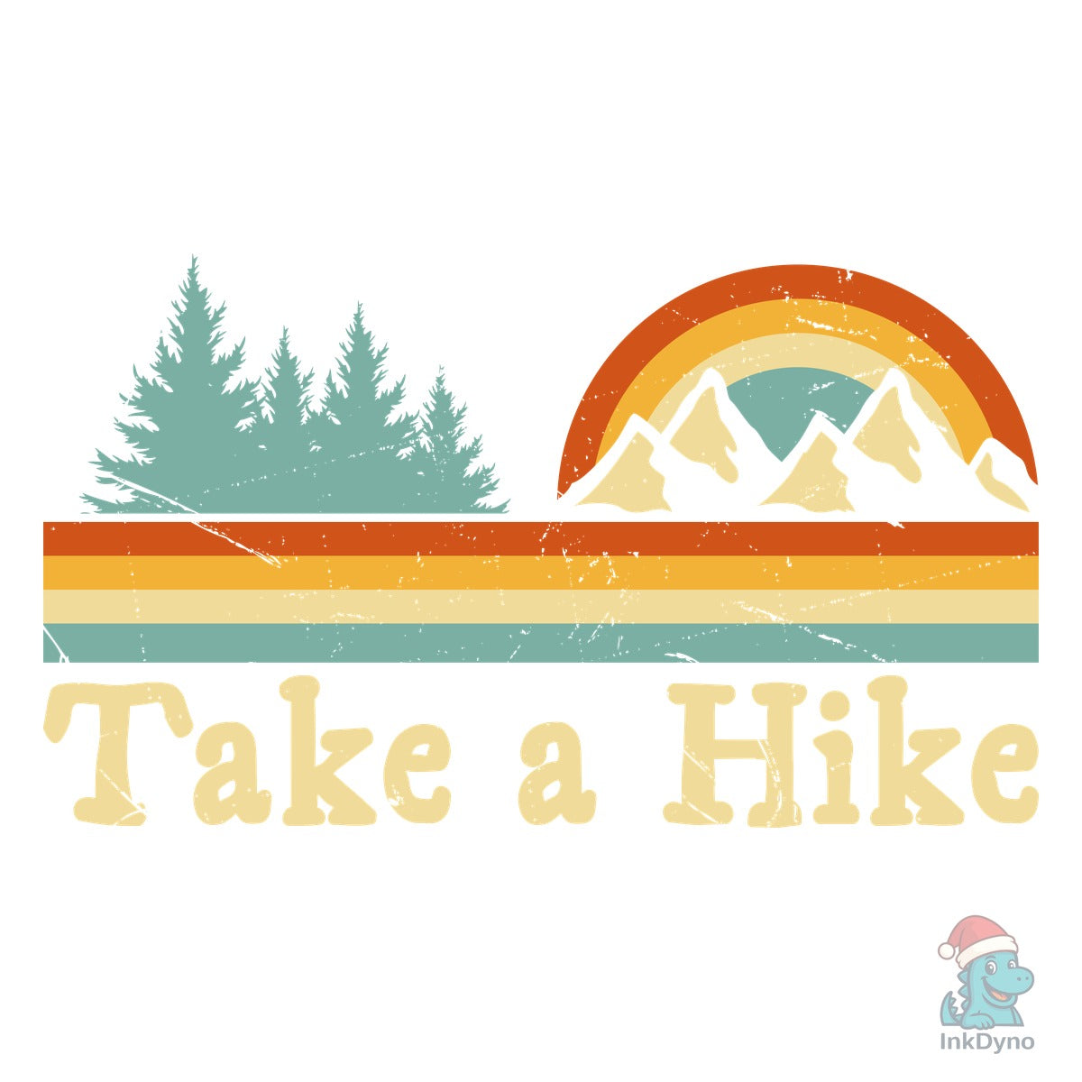 Outdoor Adventure Retro Mountain T-shirt