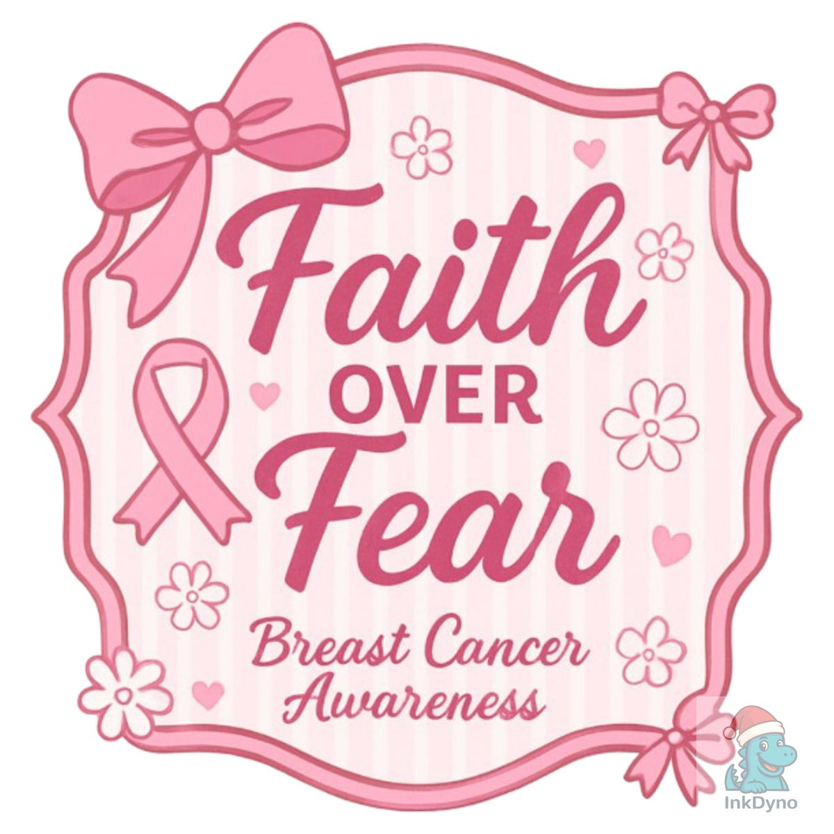 Breast Cancer Awareness Pink Ribbon