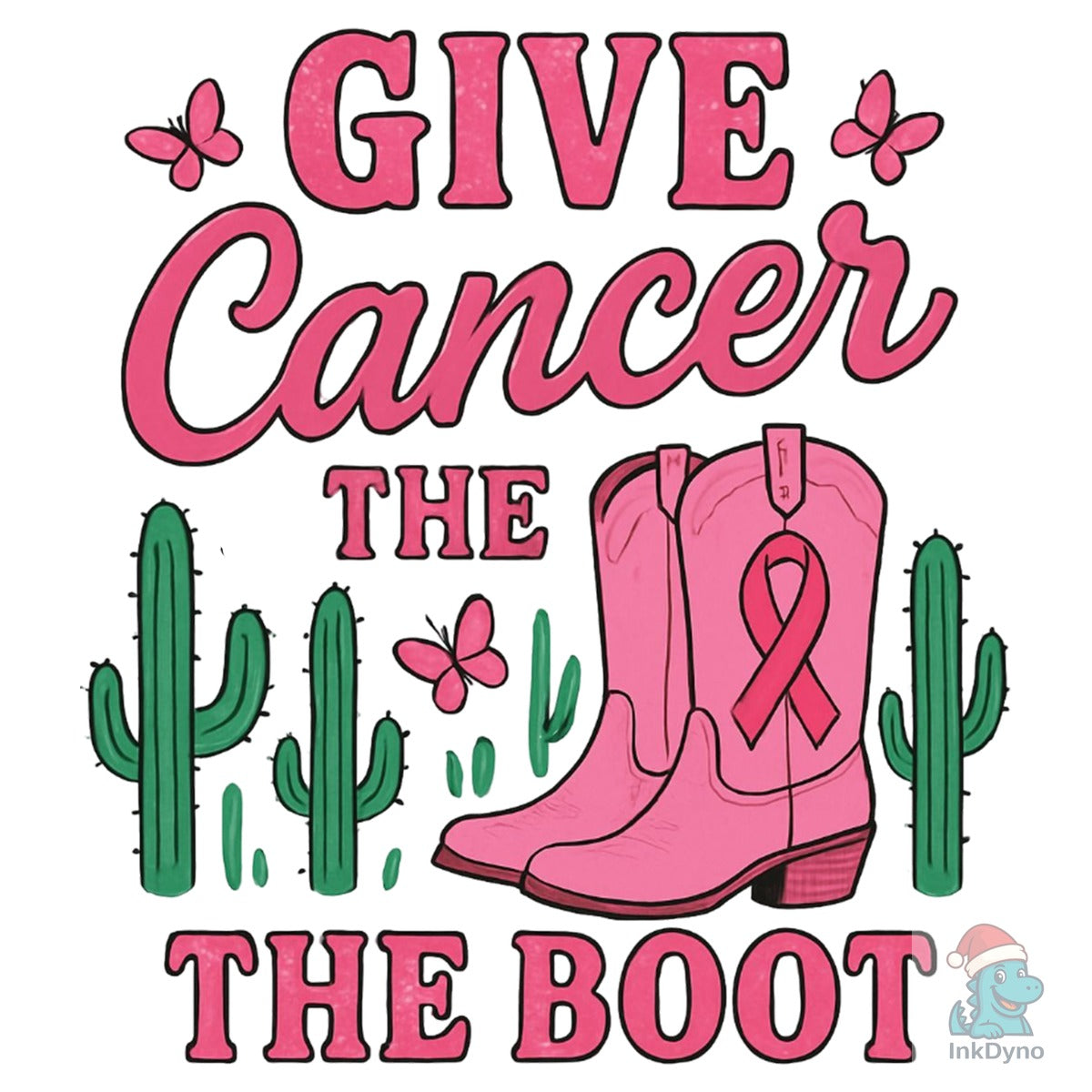 Breast Cancer Awareness Western Boot
