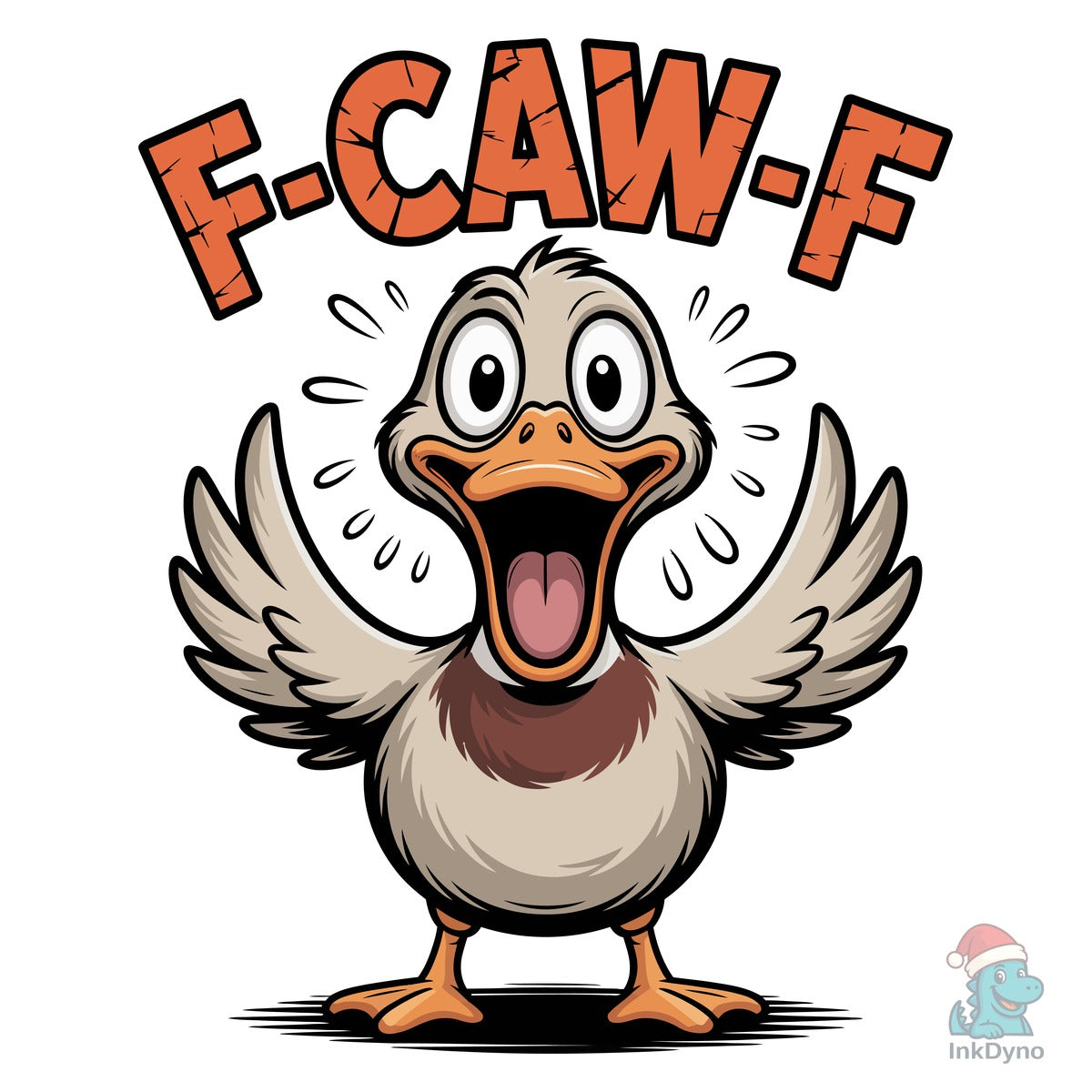 Funny Duck Halloween T-shirt Design