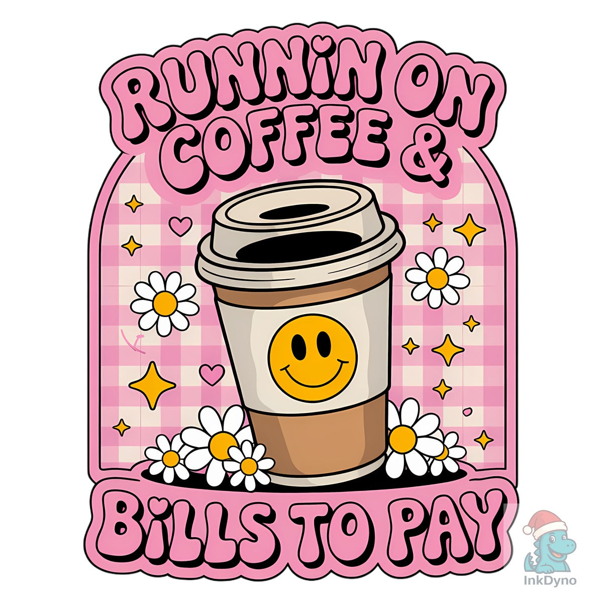 Coffee Bills Retro Daisy File