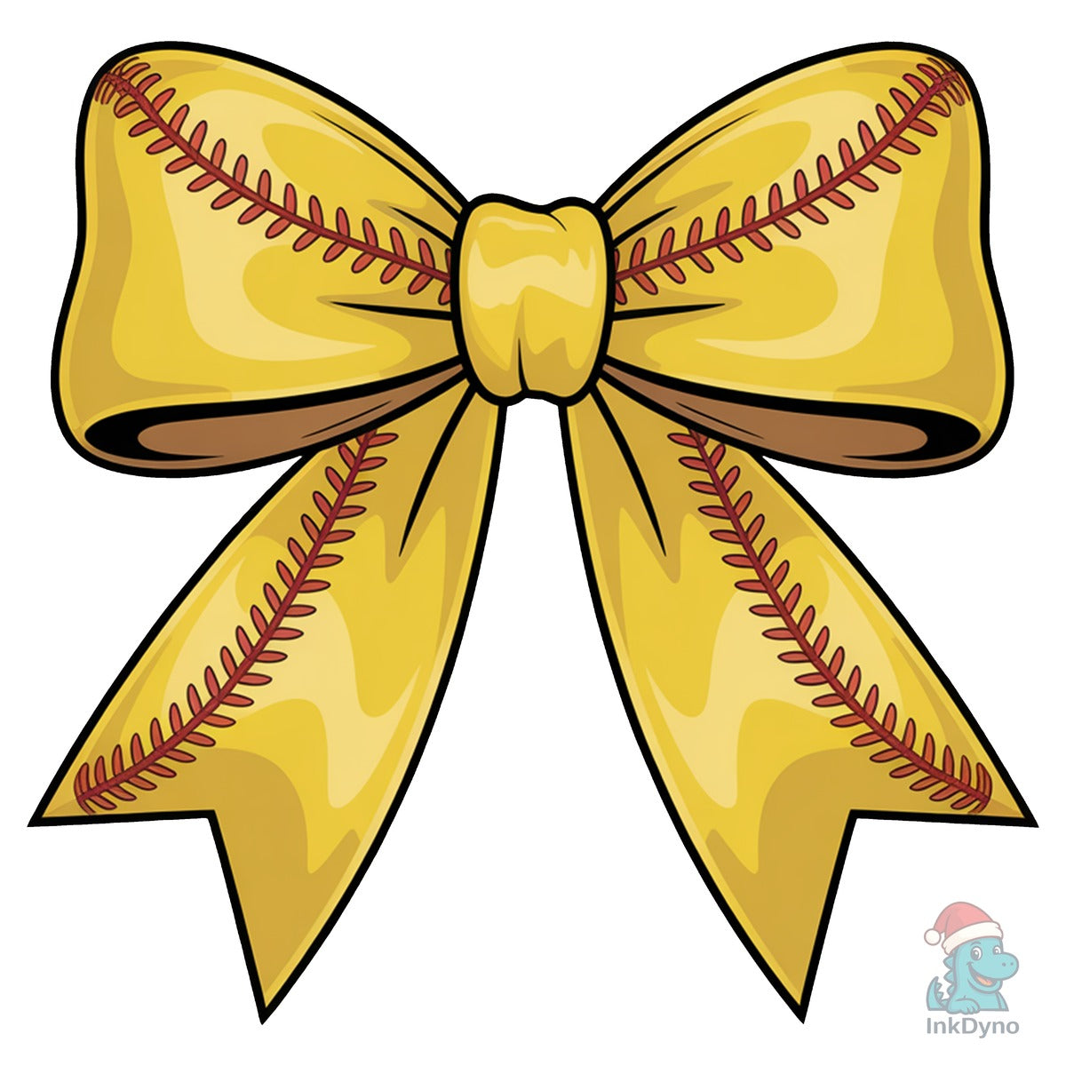 Coquette Softball Softball Bow