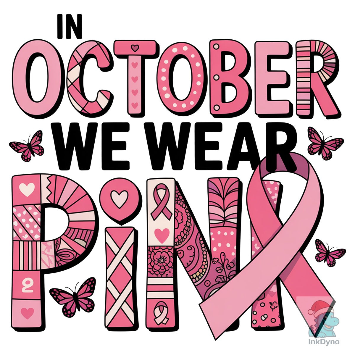 Fight Cancer Preppy Breast Cancer