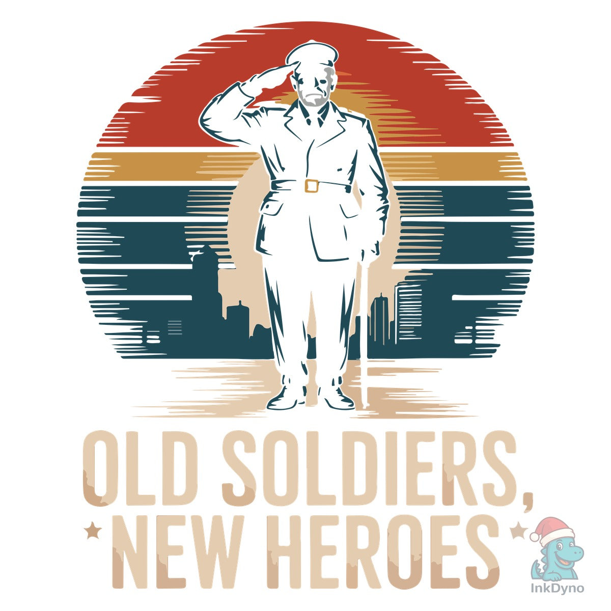 Old Soldiers New Heroes Military T-Shirt