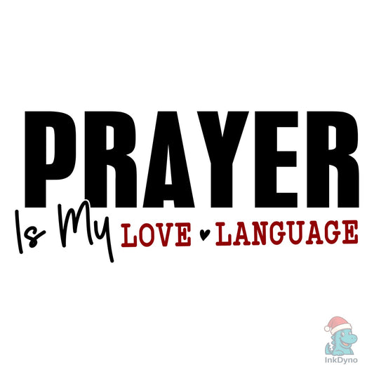 Prayer Christian Valentine - DTF Transfer