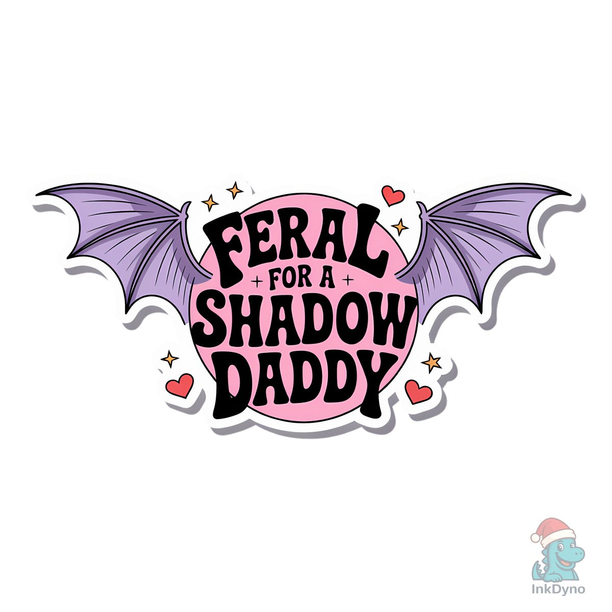Feral Shadow Daddy Sticker