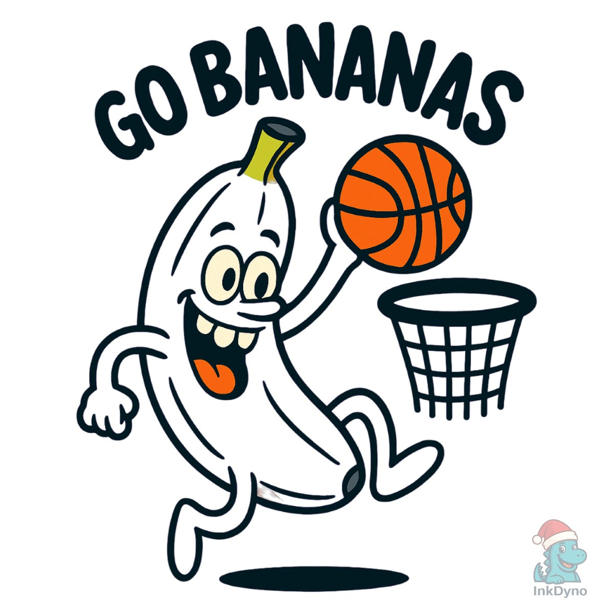 Go Bananas Funny Basketball