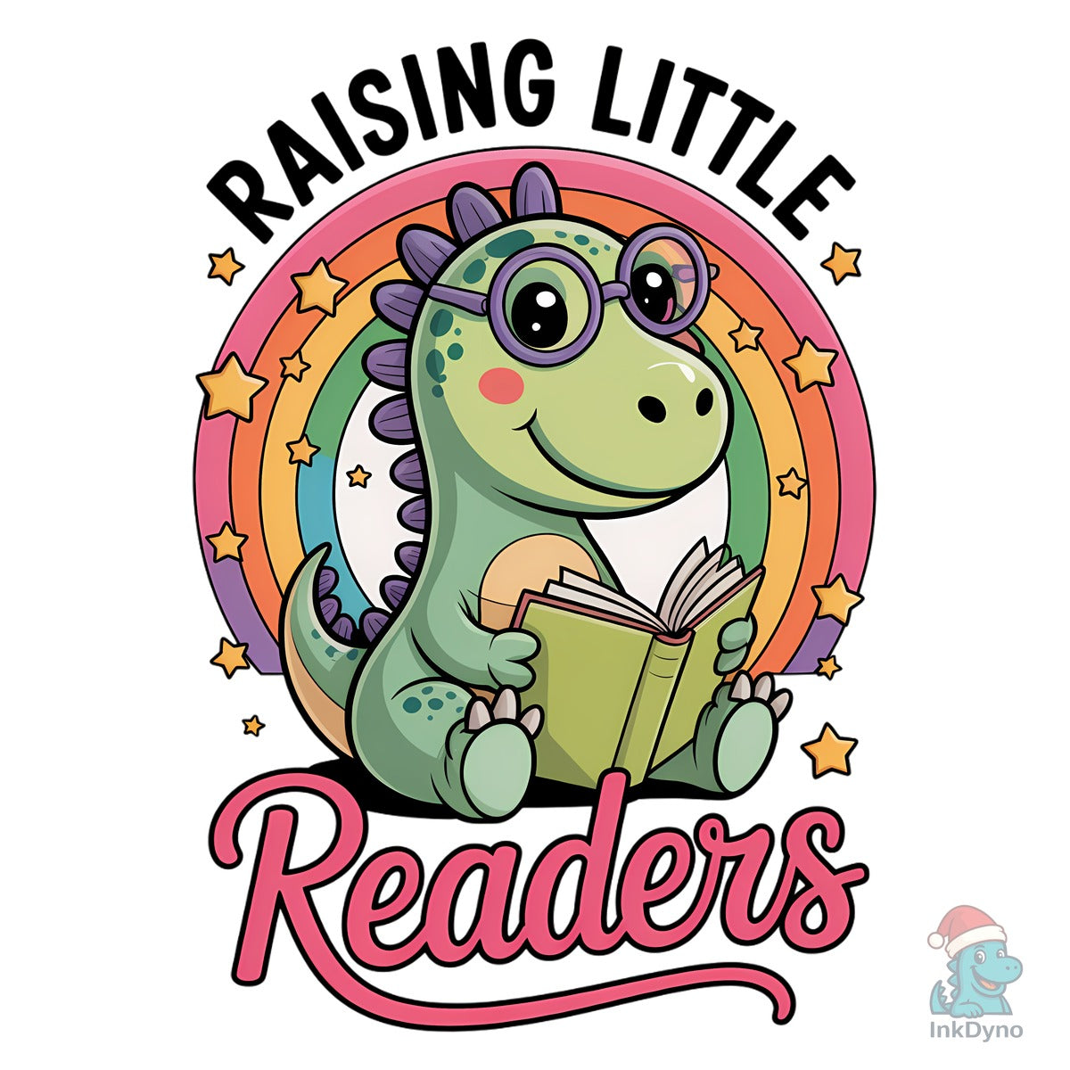 Reading Star Dino