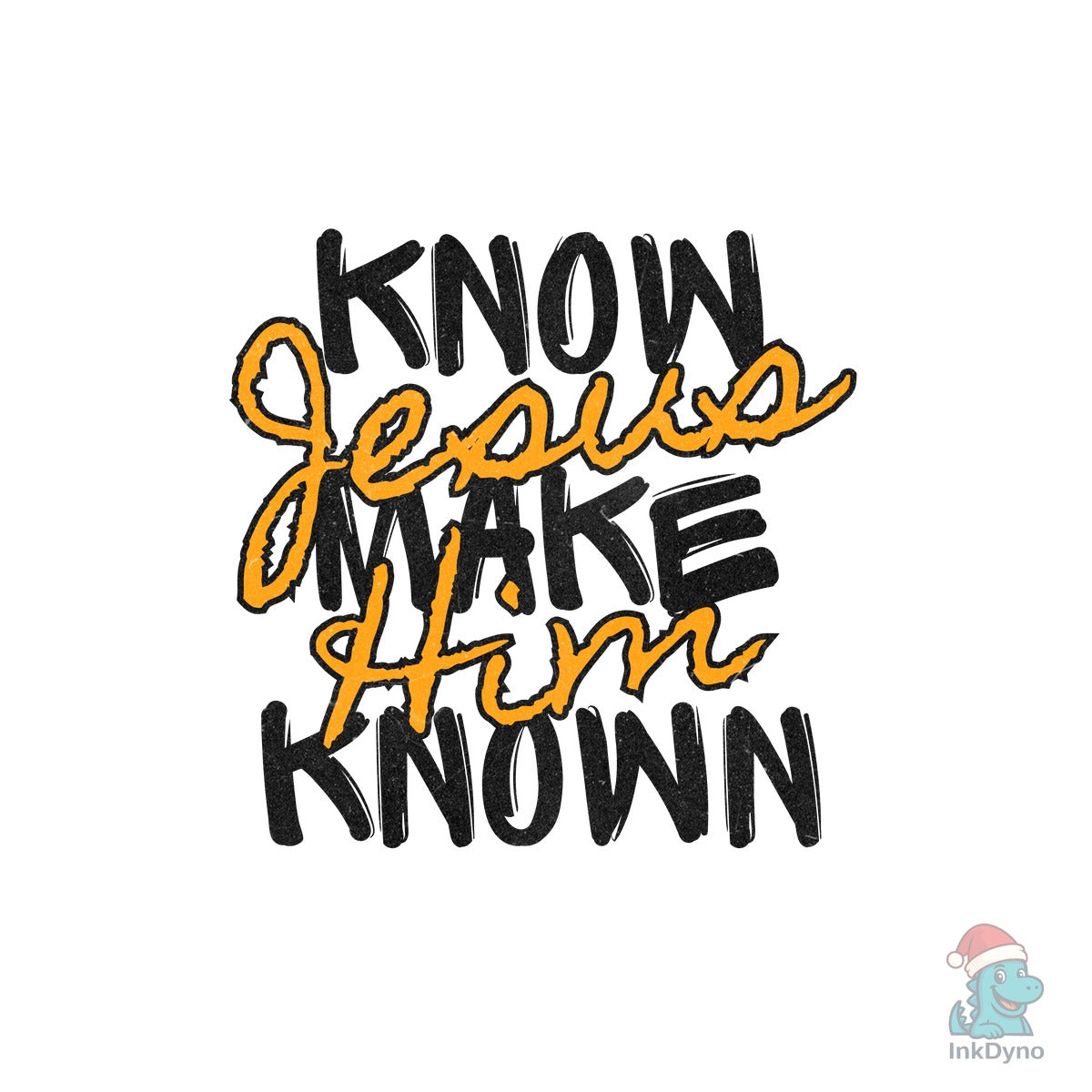 Know Jesus Make Him Known Christian