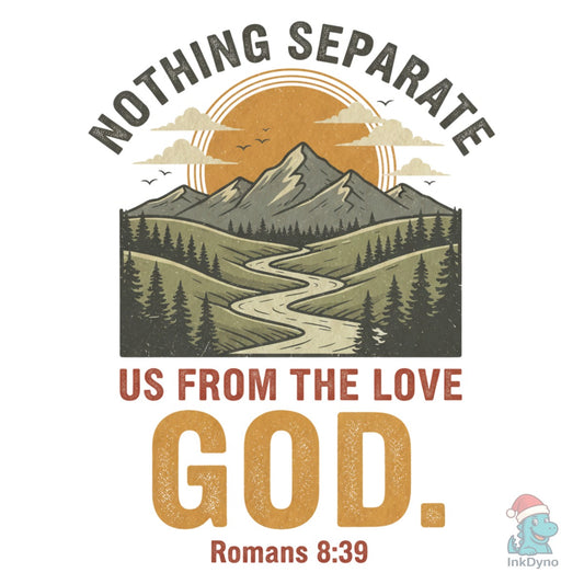 Nothing Can Separate Us Romans 8:39 - DTF Transfer