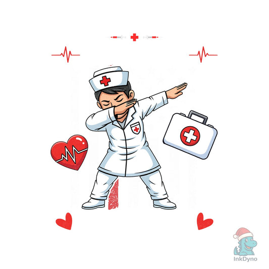 Funny Nurse T-Shirt Design - DTF Transfer