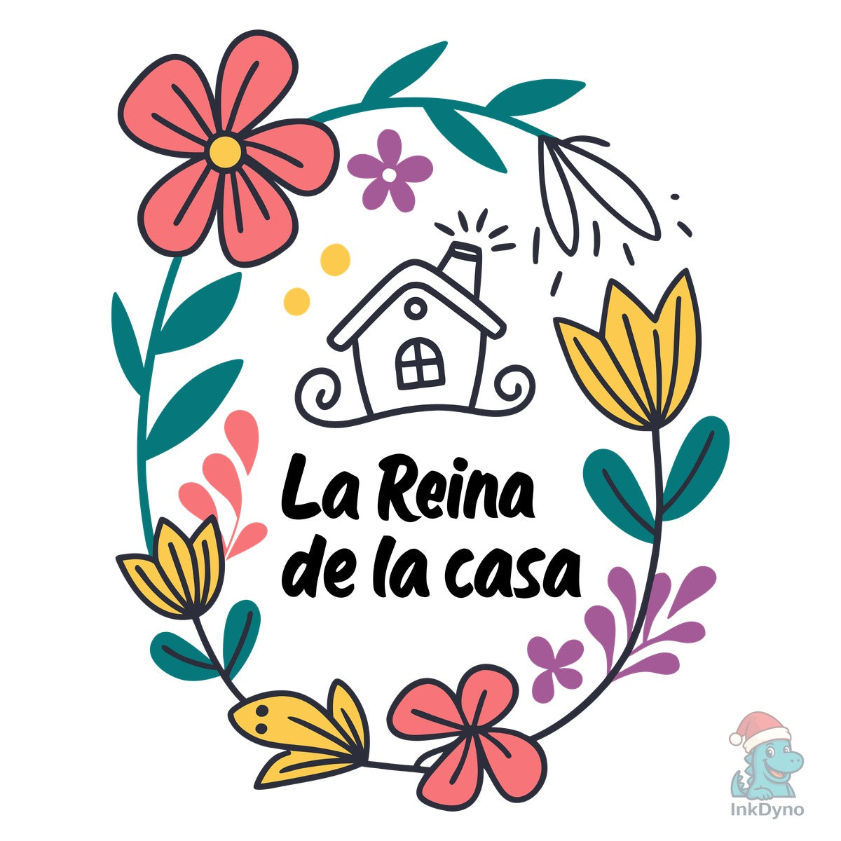 Floral Spanish Quote for Mother's Day