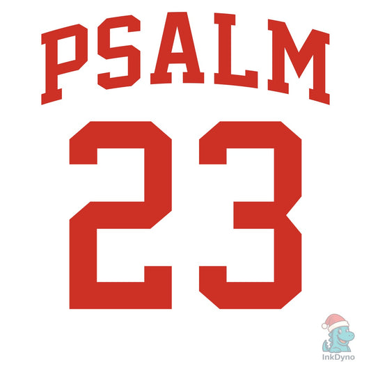 Psalm 23 - The Lord Is My Shepherd - DTF Transfer