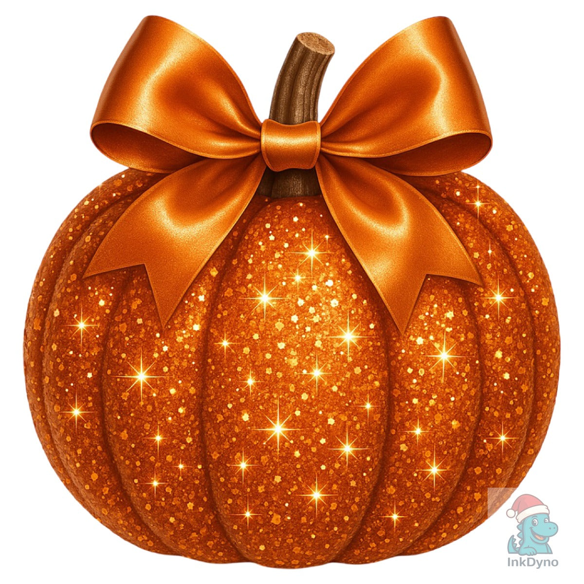 Halloween Disco Glitter Pumpkin