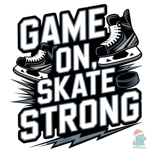 Game on Ice Hockey Game Day Shirt - DTF Transfer