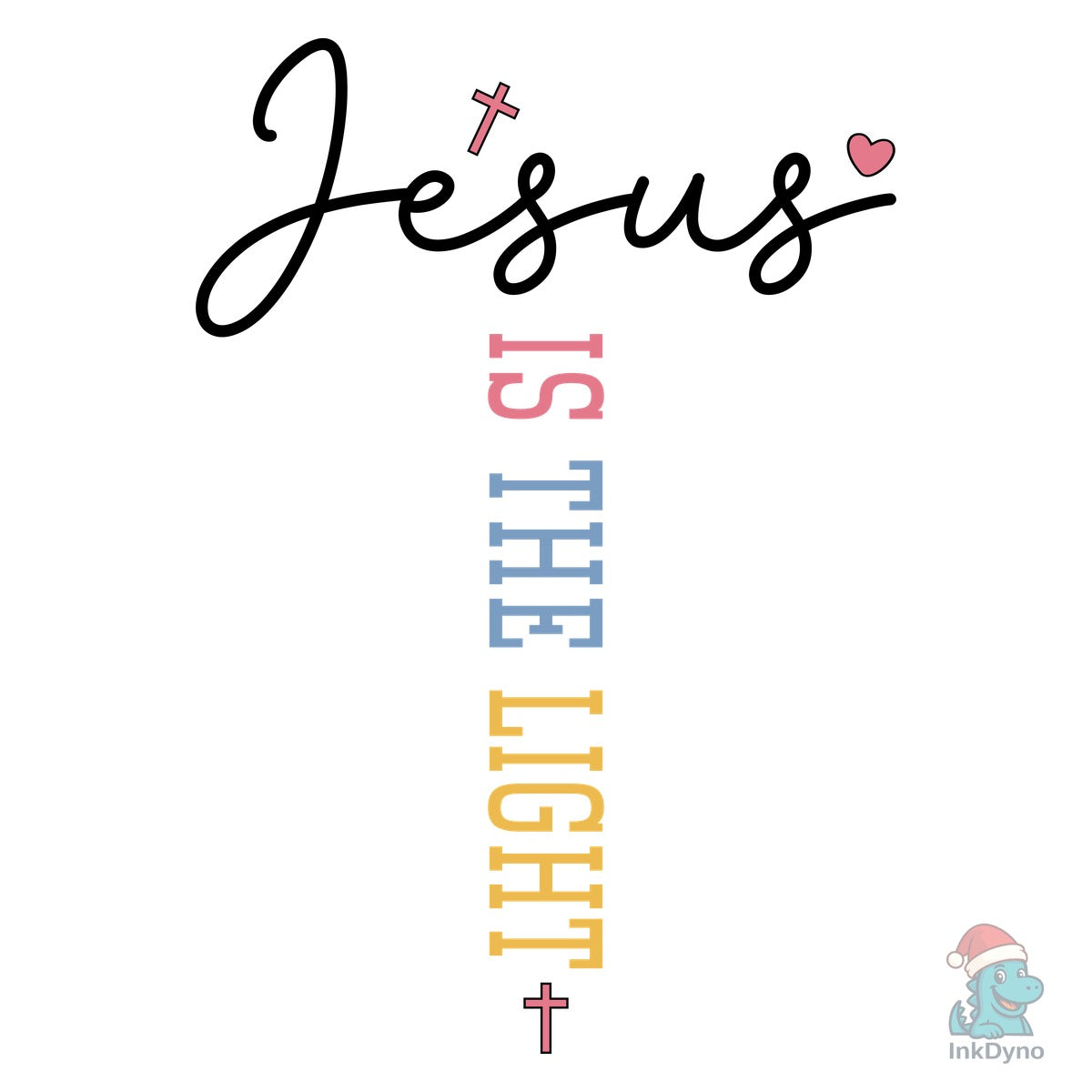 Jesus is the Light Shirt Bible Verse