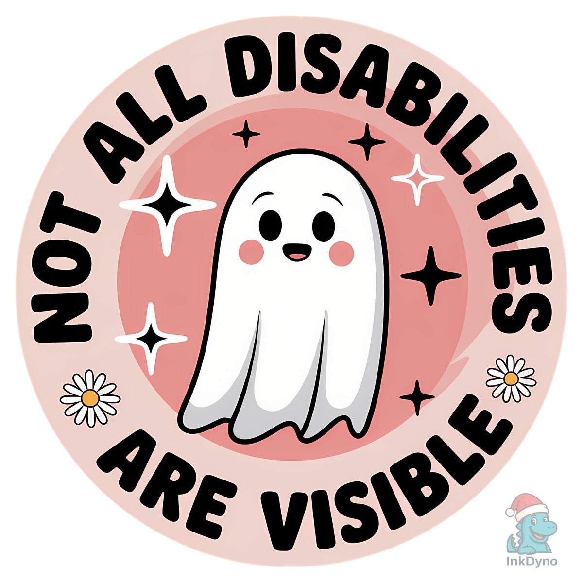 Kawaii Ghost Invisible Disability
