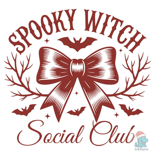 Spooky Witch Social Club Coquette - DTF Transfer