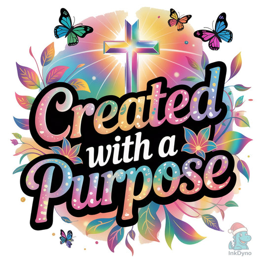 Created with a Purpose - DTF Transfer
