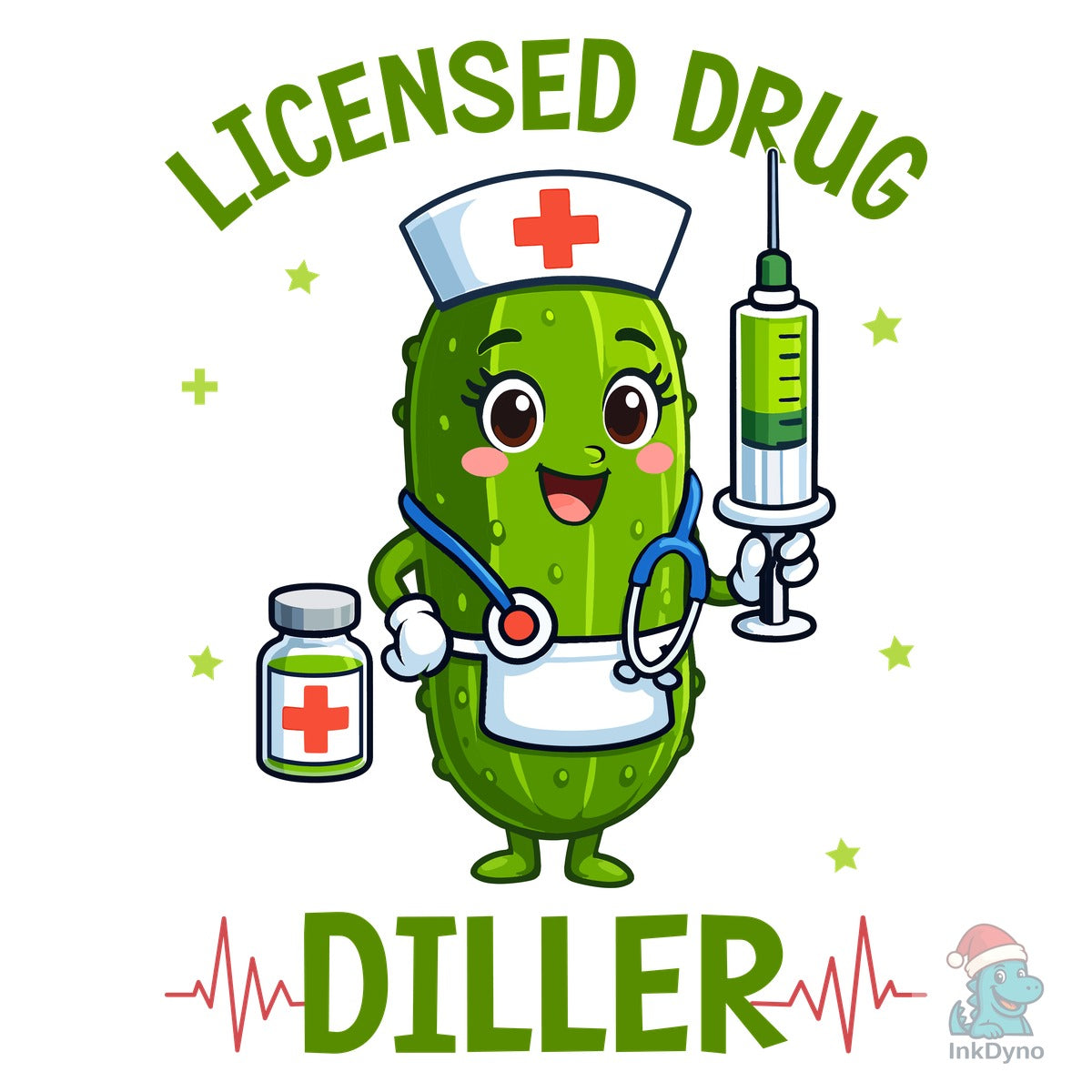 Funny Pickle Licensed Nurse T-Shirt