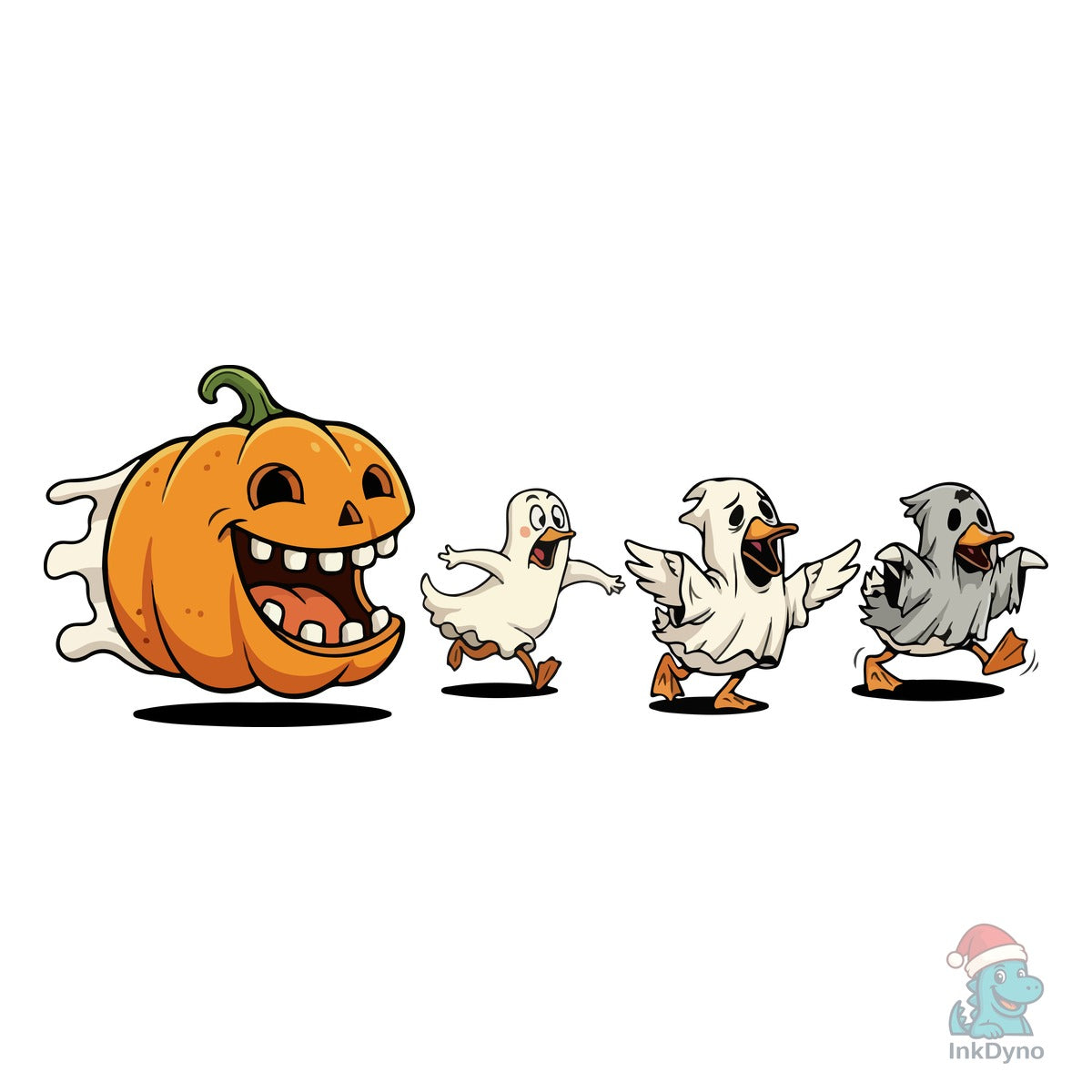 Funny Pumpkin Chase Halloween