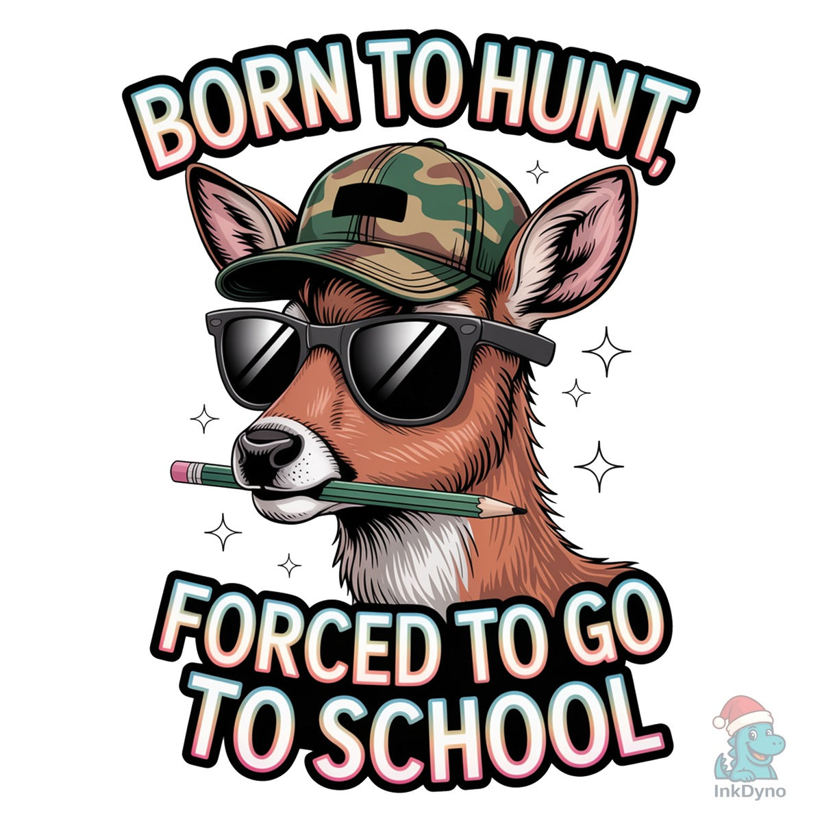 Born to Hunt Forced to Go to School Subl