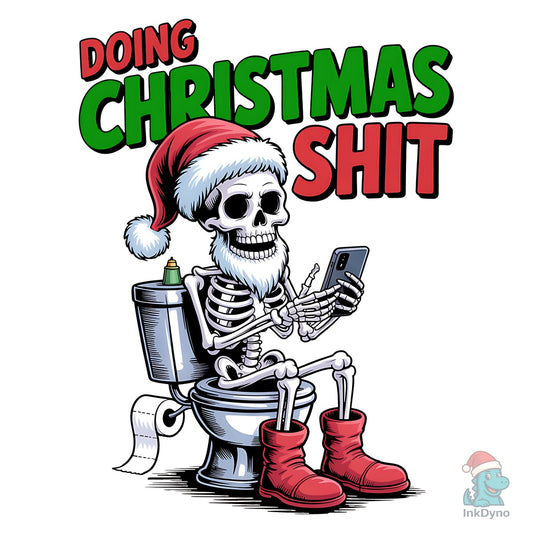 Christmas Dad Skeleton Christmas - DTF Transfer