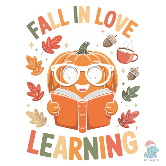 Fall in Love with Learning - DTF Transfer